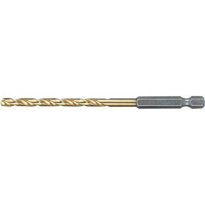 Makita, Bohrereinsatz, D-15855 1/4" HSS-Tin drill for metal 13mm (13 Millimeter) Makita, Bohrereinsatz, D-15855 1/4" HSS-Tin drill for metal 13mm (13 Millimeter)