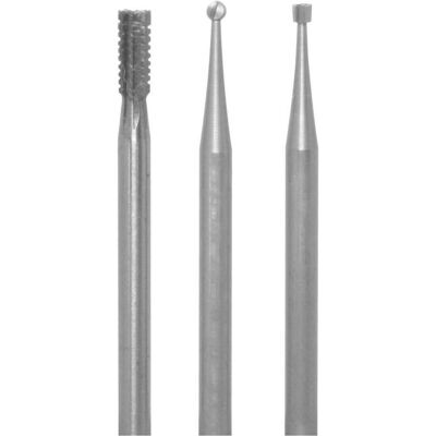 Donau, Fräser, 3 Versch. Fräser Ø 1,4 2,3mm Donau, Fräser, 3 Versch. Fräser Ø 1,4 2,3mm