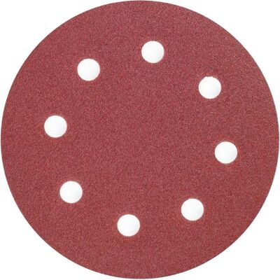 Dedra, Schleifmittel, 180mm Polierscheibe, Grad 180, Löcher (180) Dedra, Schleifmittel, 180mm Polierscheibe, Grad 180, Löcher (180)