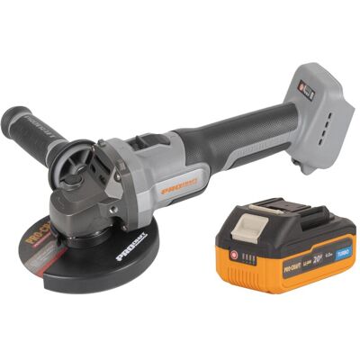 Procraft, Winkelschleifer, Industrial AG125Abb Akku Winkelschleifer 20 V 125 mm Brushless + 1x Akku 4,0 Ah - ohne (125 mm) Procraft, Winkelschleifer, Industrial AG125Abb Akku Winkelschleifer 20 V 125 mm Brushless + 1x Akku 4,0 Ah - ohne (125 mm)