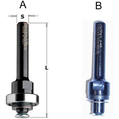 CMT, Zubehör Maschine, 924.082.00 Spindel ohne Kugellager, Profil B, 11x61 Welle 8 mm CMT, Zubehör Maschine, 924.082.00 Spindel ohne Kugellager, Profil B, 11x61 Welle 8 mm