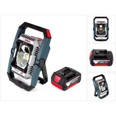 Bosch Professional, Arbeitsleuchte, GLI 18V-2200 C Akku Lampe 18V 2200lm Bluetooth ( 0601446501 ) + 1x 4,0 Ah Akku - ohne Ladegerä (2200 lm) Bosch Professional, Arbeitsleuchte, GLI 18V-2200 C Akku Lampe 18V 2200lm Bluetooth ( 0601446501 ) + 1x 4,0 Ah Akku - ohne Ladegerä (2200 lm)