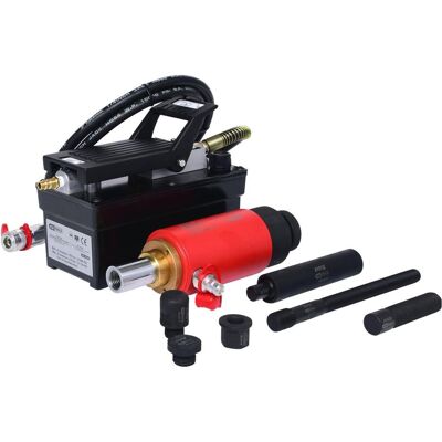 KS Tools, Zubehör Druckluftwerkzeug, Hydraulik-Einheit 22t, mit Luft-Hydraulik-Pumpe, 13-tlg KS Tools, Zubehör Druckluftwerkzeug, Hydraulik-Einheit 22t, mit Luft-Hydraulik-Pumpe, 13-tlg