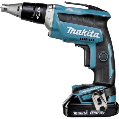 Makita - DFS452RAJ - 18 V Li-Ion - 2x2.0 Ah - Drill/Driver Makita - DFS452RAJ - 18 V Li-Ion - 2x2.0 Ah - Drill/Driver
