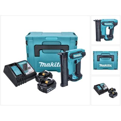 Makita, Tacker + Nagelpistole, DFN 350 RFJ Akku Stauchkopfnagler 18 V 15 - 35 mm + 2x Akku 3,0 Ah + Ladegerät + Makpac (Nagelpistole) Makita, Tacker + Nagelpistole, DFN 350 RFJ Akku Stauchkopfnagler 18 V 15 - 35 mm + 2x Akku 3,0 Ah + Ladegerät + Makpac (Nagelpistole)