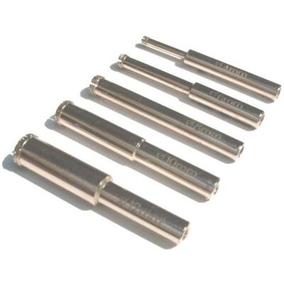 Elmag, Bohrereinsatz, - Diamantbohrer-Set (galvanisiert) 5 Stück: Ø 4,6,8,10 u. 12 mm (10, 12 mm, 4, 6, 8) Elmag, Bohrereinsatz, - Diamantbohrer-Set (galvanisiert) 5 Stück: Ø 4,6,8,10 u. 12 mm (10, 12 mm, 4, 6, 8)