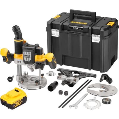 DeWalt, Fräse, DCW 620 NT Akku Oberfräse 18 V 12 mm Brushless + 1x Akku 5,0 Ah + TSTAK - ohne Ladegerät (Oberfräse) DeWalt, Fräse, DCW 620 NT Akku Oberfräse 18 V 12 mm Brushless + 1x Akku 5,0 Ah + TSTAK - ohne Ladegerät (Oberfräse)