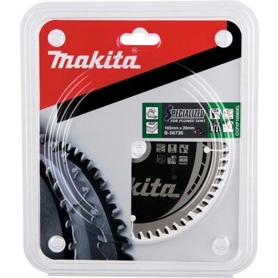 Makita, Sägeblatt, SPECIALIZED Kreissägeblatt für Akku-Eintauchsägen 165/20 Makita, Sägeblatt, SPECIALIZED Kreissägeblatt für Akku-Eintauchsägen 165/20
