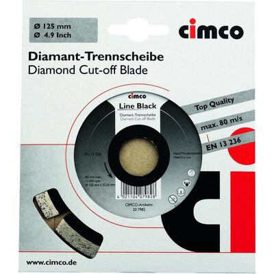 Cimco, Sägeblatt, Diamant-Trennscheibe, Abrasiv 150 Cimco, Sägeblatt, Diamant-Trennscheibe, Abrasiv 150
