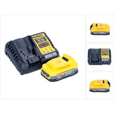 DeWalt, Werkzeugakku + Ladegerät, DCB 1104 E1 Akku Starter Set 12 V / 18 V 1x Powerstack Akku 1,7 Ah + DCB 1104 Ladegerät (18 V) DeWalt, Werkzeugakku + Ladegerät, DCB 1104 E1 Akku Starter Set 12 V / 18 V 1x Powerstack Akku 1,7 Ah + DCB 1104 Ladegerät (18 V)