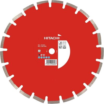Hikoki, Sägeblatt, Zubehör 773021 Diamant-Sägeblatt 350 x 25,4 x 10mm Typ Ziegel-Laser Hikoki, Sägeblatt, Zubehör 773021 Diamant-Sägeblatt 350 x 25,4 x 10mm Typ Ziegel-Laser