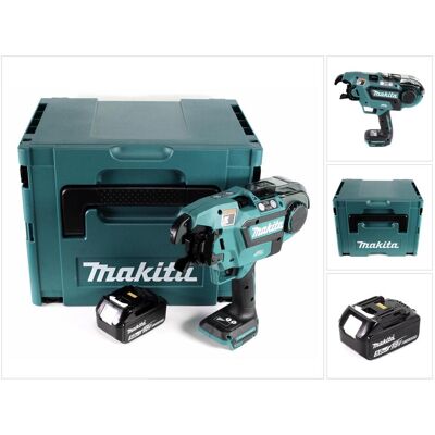 Makita, Presswerkzeug, DTR 180 T1J Akku Bewehrungsverbinder 18V Brushless für 0,8mm Bindedraht im Makpac + 1x 5,0Ah (Bewehrungsbinder) Makita, Presswerkzeug, DTR 180 T1J Akku Bewehrungsverbinder 18V Brushless für 0,8mm Bindedraht im Makpac + 1x 5,0Ah (Bewehrungsbinder)