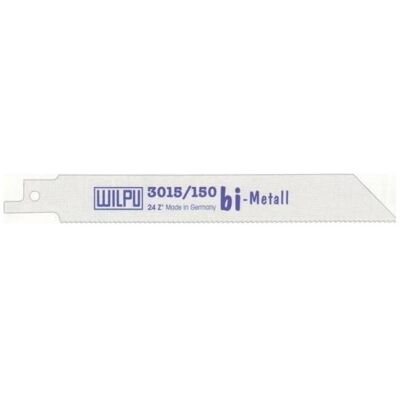 WILPU, Sägeblatt, Saw blades for steel, sheet metal up to 1.2 mm, 5pcs 130 mm 3015/150 WILPU, Sägeblatt, Saw blades for steel, sheet metal up to 1.2 mm, 5pcs 130 mm 3015/150