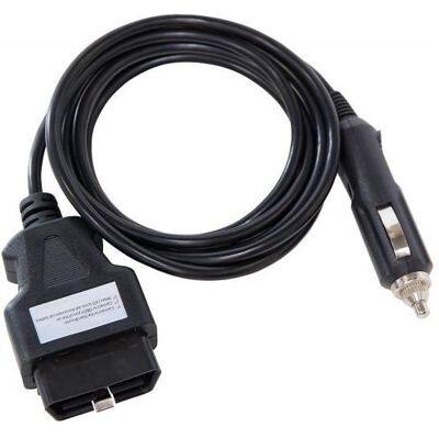 Elmag, Autobatterie Zubehör, - Bordnetz-Spannungserhaltungs-Kabel 2m OBD II inkl. 12V Zigarettenanschluss-Stecker zu START B Elmag, Autobatterie Zubehör, - Bordnetz-Spannungserhaltungs-Kabel 2m OBD II inkl. 12V Zigarettenanschluss-Stecker zu START B