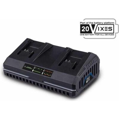 Scheppach, Werkzeugakku + Ladegerät, Doppelladegerät SDBC2.4A (DIY) (20 V) Scheppach, Werkzeugakku + Ladegerät, Doppelladegerät SDBC2.4A (DIY) (20 V)