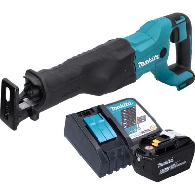 Makita, Säbelsäge, DJR 186 Z Akku Reciprosäge Säbelsäge 18 V + 1x Akku 9,0 Ah + Ladegerät Makita, Säbelsäge, DJR 186 Z Akku Reciprosäge Säbelsäge 18 V + 1x Akku 9,0 Ah + Ladegerät