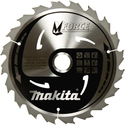 Makita, Sägeblatt, M-FORCE Kreissägeblatt 190x30x Makita, Sägeblatt, M-FORCE Kreissägeblatt 190x30x