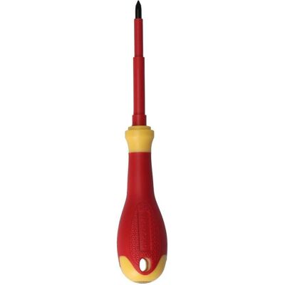 Workpro, Schraubenzieher, Vde isolierter Phillips-Schraubendreher ph2 x 125 mm Workpro, Schraubenzieher, Vde isolierter Phillips-Schraubendreher ph2 x 125 mm