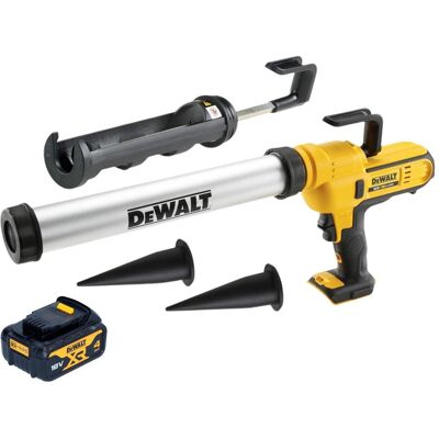 DeWalt, Kartuschenpistole + Fettpresse, DCE 581 NK Akku Kartuschenpistole 18 V 310 ml + 1x Akku 4,0 Ah + Koffer - ohne Ladegerät (Kartuschenpistole) DeWalt, Kartuschenpistole + Fettpresse, DCE 581 NK Akku Kartuschenpistole 18 V 310 ml + 1x Akku 4,0 Ah + Koffer - ohne Ladegerät (Kartuschenpistole)