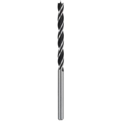 Bosch Professional Zubehör, Bohrereinsatz, PRO Wood CYL Brad Point Spiralbohrer, 4mm x 75mm (4 Millimeter) Bosch Professional Zubehör, Bohrereinsatz, PRO Wood CYL Brad Point Spiralbohrer, 4mm x 75mm (4 Millimeter)