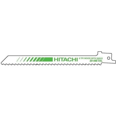 Hikoki, Sägeblatt, Zubehör 752026 RD32B Säbelsägeblatt für Metall Holz 150,0/128,5 x 12,0 x 1,25 mm 5 Stück Hikoki, Sägeblatt, Zubehör 752026 RD32B Säbelsägeblatt für Metall Holz 150,0/128,5 x 12,0 x 1,25 mm 5 Stück