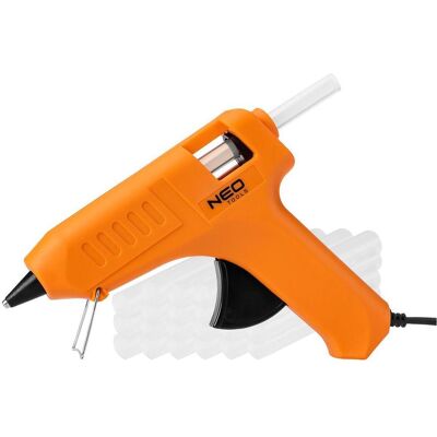 Neo, Heissklebepistole, Klebepistole 11 mm, 40W + 24 Klebepatronen Neo, Heissklebepistole, Klebepistole 11 mm, 40W + 24 Klebepatronen