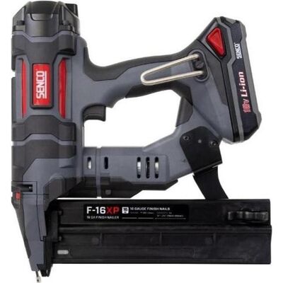 Senco, Tacker + Nagelpistole, 10N2501N F-16XP Fusion Brad-Tacker 1,6 mm 2 x Akku 18V 1,5Ah - 2. Generation (Nagelpistole) Senco, Tacker + Nagelpistole, 10N2501N F-16XP Fusion Brad-Tacker 1,6 mm 2 x Akku 18V 1,5Ah - 2. Generation (Nagelpistole)