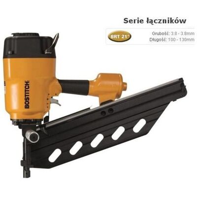 Bostitch BRT130-E Druckluft-Nagler - 100-130mm, 21° - Profi Bostitch BRT130-E Druckluft-Nagler - 100-130mm, 21° - Profi