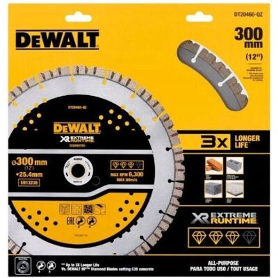 DeWalt, Sägeblatt, Diam.Seg. 300 mm Elite-Ersatz Allgemein DeWalt, Sägeblatt, Diam.Seg. 300 mm Elite-Ersatz Allgemein