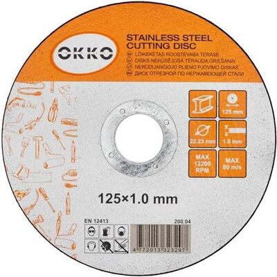 Bloomsbury, Sägeblatt, CUTTING DISCS 125X1.0 OKKO Bloomsbury, Sägeblatt, CUTTING DISCS 125X1.0 OKKO