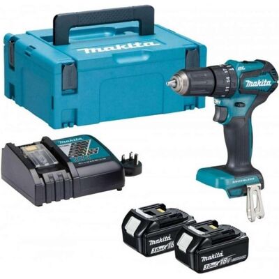 Makita DHP485RAJ Akku Akkuschlagschrauber - 18V/2,0Ah Makita DHP485RAJ Akku Akkuschlagschrauber - 18V/2,0Ah