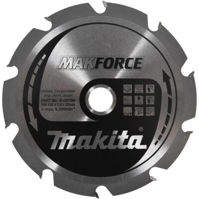 Makita, Sägeblatt, MAKFORCE Handkreissägeblatt 165/20 Makita, Sägeblatt, MAKFORCE Handkreissägeblatt 165/20
