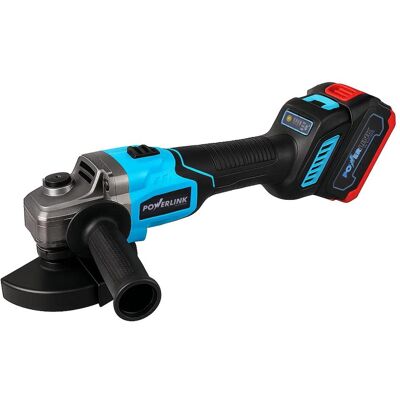 Extralink, Winkelschleifer, POWERLINK AKKUBETRIEBENE WINKELSCHLEIFER AG803 MIT GRIFF 8500RPM 2X4AH PWL-AG803 (100 mm) Extralink, Winkelschleifer, POWERLINK AKKUBETRIEBENE WINKELSCHLEIFER AG803 MIT GRIFF 8500RPM 2X4AH PWL-AG803 (100 mm)