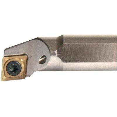 Tecwerk, Drehmaschine, Bohrstange A20Q-SCLCL 09 links vernickelt mit Innenkühlung Tecwerk, Drehmaschine, Bohrstange A20Q-SCLCL 09 links vernickelt mit Innenkühlung