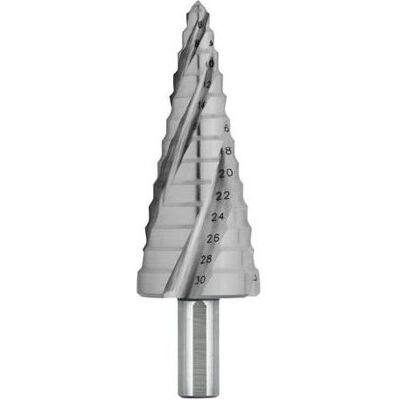Exact - Stufenbohrer 4-12mm - Universal 4-Fach Spiralnute HSS Exact - Stufenbohrer 4-12mm - Universal 4-Fach Spiralnute HSS
