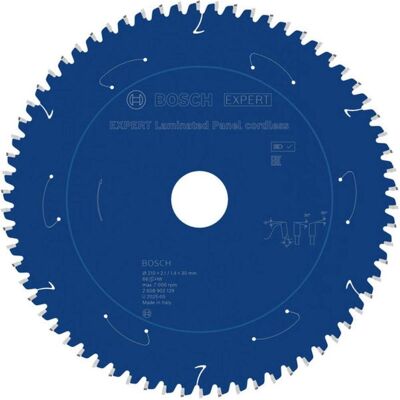 Bosch Professional Zubehör, Sägeblatt, EXPERT Laminated Panel Kreissägeblatt, 210x30 mm, T66 Bosch Professional Zubehör, Sägeblatt, EXPERT Laminated Panel Kreissägeblatt, 210x30 mm, T66