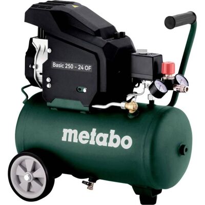 Metabo, Kompressor, Druckluft-Kompressor Basic 250-24 OF 24 l 8 bar (24 l, 8 Bar) Metabo, Kompressor, Druckluft-Kompressor Basic 250-24 OF 24 l 8 bar (24 l, 8 Bar)