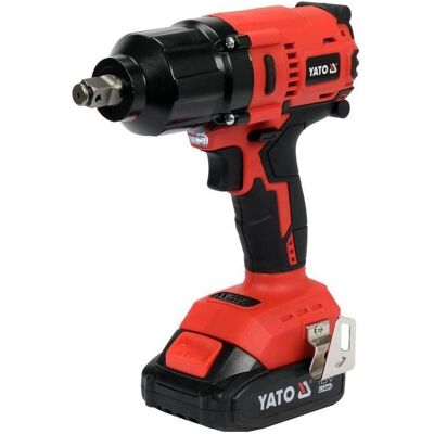 Yato, Bohrmaschine + Akkuschrauber, SCHLAGSCHRAUBER 18V LI-ION 1/2" 2x3,0Ah/21-Zellen SATZ (Schlagschrauber) Yato, Bohrmaschine + Akkuschrauber, SCHLAGSCHRAUBER 18V LI-ION 1/2" 2x3,0Ah/21-Zellen SATZ (Schlagschrauber)