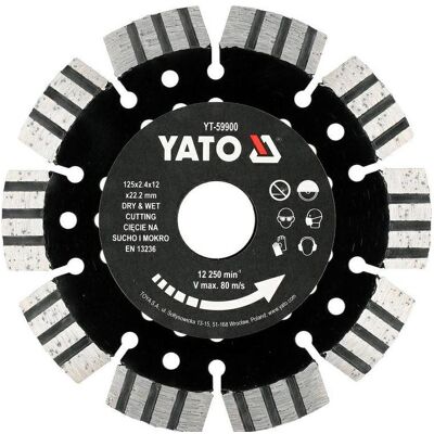 Yato, Sägeblatt, Stahlbetonschild Yato, Sägeblatt, Stahlbetonschild