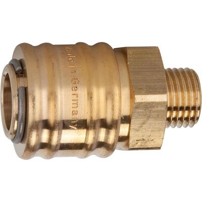 Magni, Zubehör Druckluftwerkzeug, Riegler 115616 Schnellverschlusskupplung I.D. 7.2 "connect line", G 1/2 ET Magni, Zubehör Druckluftwerkzeug, Riegler 115616 Schnellverschlusskupplung I.D. 7.2 "connect line", G 1/2 ET