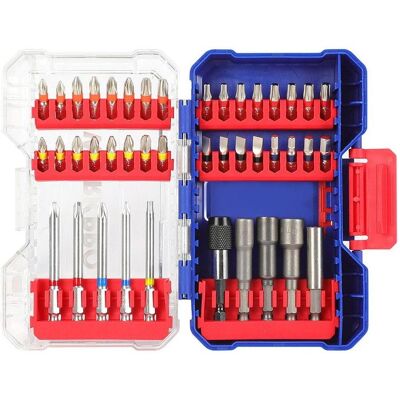 WORKPRO 42-teiliger Werkzeugsatz - Bits und Nüsse WORKPRO 42-teiliger Werkzeugsatz - Bits und Nüsse