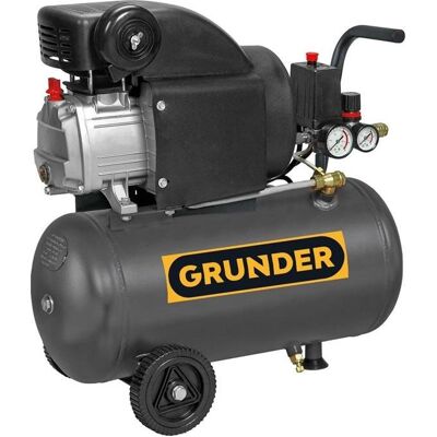 Grunder, Kompressor, AIR COMPRESSOR RC2/24 2HP 24L (24 l, 8 Bar) Grunder, Kompressor, AIR COMPRESSOR RC2/24 2HP 24L (24 l, 8 Bar)