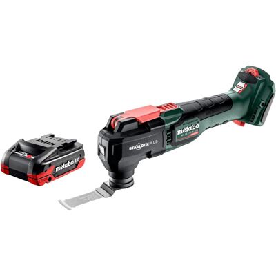 Metabo, Multifunktionswerkzeug, MT 18 LTX BL QSL Akku Multitool 18 V Brushless Starlock Plus + 1x LiHDX Akku 4,0 Ah - ohne (Multifunktionswerkzeug) Metabo, Multifunktionswerkzeug, MT 18 LTX BL QSL Akku Multitool 18 V Brushless Starlock Plus + 1x LiHDX Akku 4,0 Ah - ohne (Multifunktionswerkzeug)