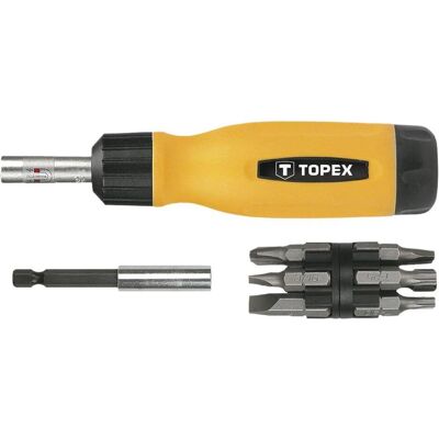 Topex, Bits, Ratschen-Bits atsuktuvas (39D518) Topex, Bits, Ratschen-Bits atsuktuvas (39D518)