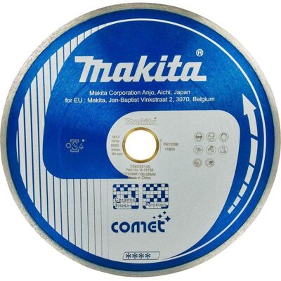 Makita, Sägeblatt, Diamanttrennscheibe COMET continous rim 230/30 (25,4) Makita, Sägeblatt, Diamanttrennscheibe COMET continous rim 230/30 (25,4)