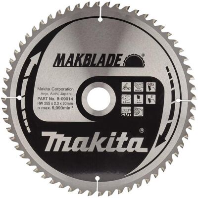 Makita, Sägeblatt, PIŁA TARCZOWA 255x30mm 60-ZĘBÓW MAKBLADE Makita, Sägeblatt, PIŁA TARCZOWA 255x30mm 60-ZĘBÓW MAKBLADE