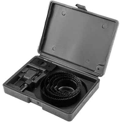 Graphite, Lochsäge, Holzlochsägen mit Adapter 51 - 102 mm, Satz mit 8 Stück. Graphite, Lochsäge, Holzlochsägen mit Adapter 51 - 102 mm, Satz mit 8 Stück.