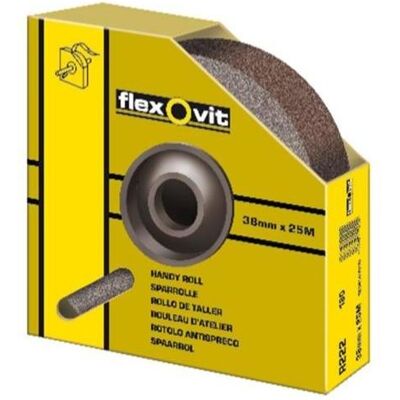 Saint-Gobain, Schleifmittel, Flexovit 63642585736 KF271 Schleifrolle 25 mm x 25 mtr. P60 Leinen universal im Karton (P60) Saint-Gobain, Schleifmittel, Flexovit 63642585736 KF271 Schleifrolle 25 mm x 25 mtr. P60 Leinen universal im Karton (P60)