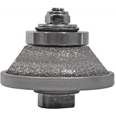 Elmag, Fräser, - Diamant-Profilfräser Profiler PXE h=5, M14 - vacuum- brazed, Fase 45°grit 2 Elmag, Fräser, - Diamant-Profilfräser Profiler PXE h=5, M14 - vacuum- brazed, Fase 45°grit 2