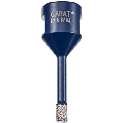 Carat, Bohrereinsatz, EHSS006000 Fliesenbohrer Diamant trocken Ø6xM14 für Winkelschleifer, EHS STARTER (6 mm) Carat, Bohrereinsatz, EHSS006000 Fliesenbohrer Diamant trocken Ø6xM14 für Winkelschleifer, EHS STARTER (6 mm)